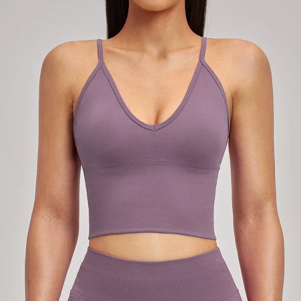 SPARK Women‘s Seamless Shockproof Yoga Tank Top ZC5518