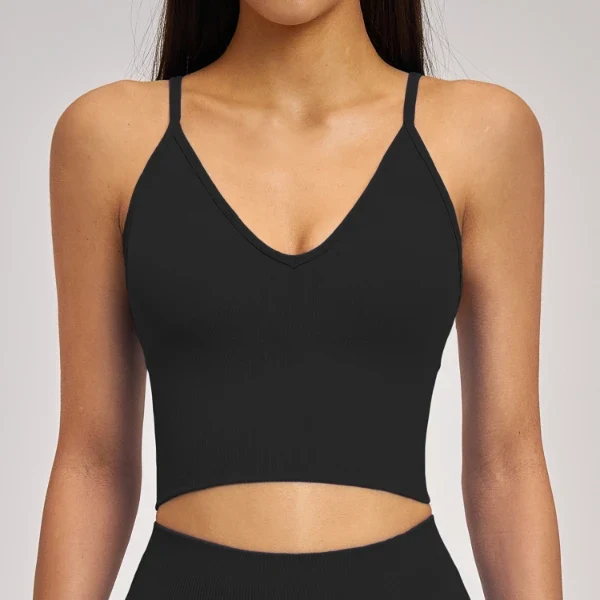 SPARK Women‘s Seamless Shockproof Yoga Tank Top ZC5518