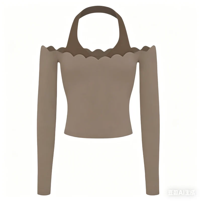 SPARK Fake Two-Piece Color-Block Fitness Yoga Top FNK881301