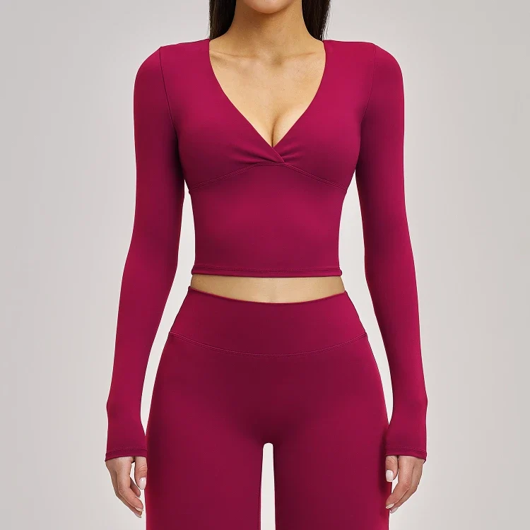 SPARK Women's Versatile Fitness Pilates Yoga Long-Sleeve ZC4520