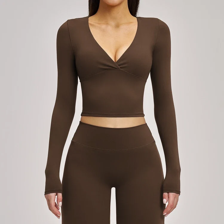 SPARK Women's Versatile Fitness Pilates Yoga Long-Sleeve ZC4520