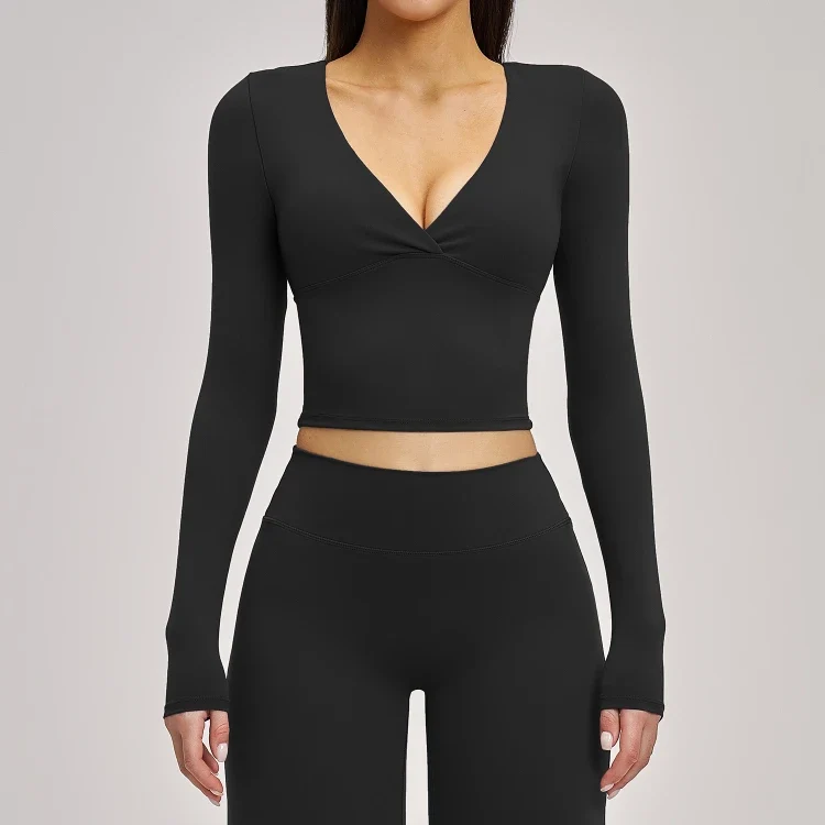 SPARK Women's Versatile Fitness Pilates Yoga Long-Sleeve ZC4520