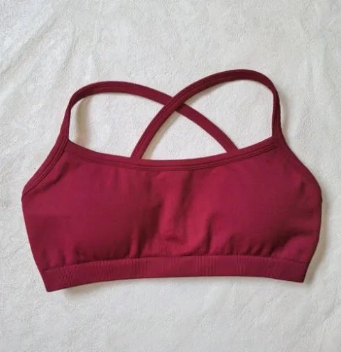 SPARK Seamless Detachable Shoulder Strap Yoga Bra OD4288