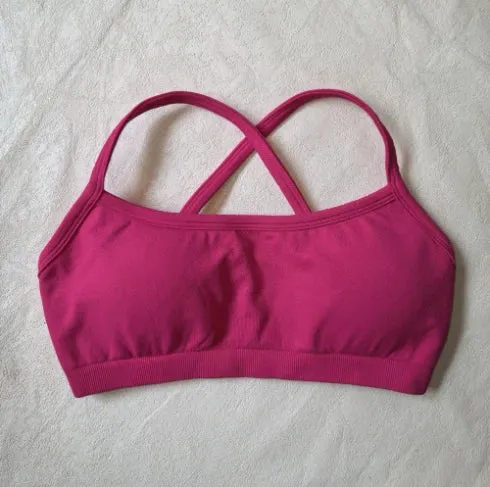 SPARK Seamless Detachable Shoulder Strap Yoga Bra OD4288
