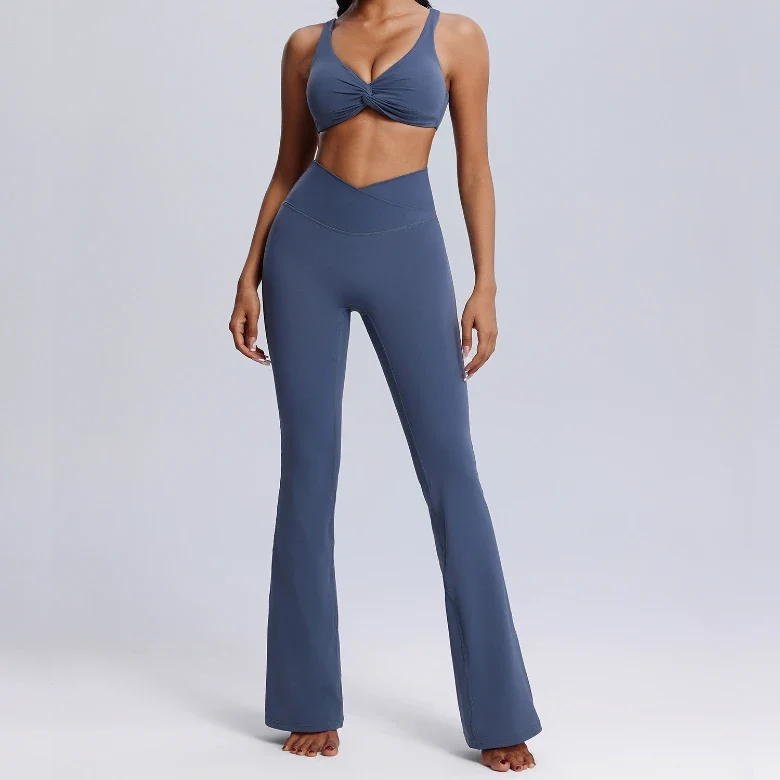 SPARK Women's Sexy Twisted Shockproof Yoga Bra FYD224