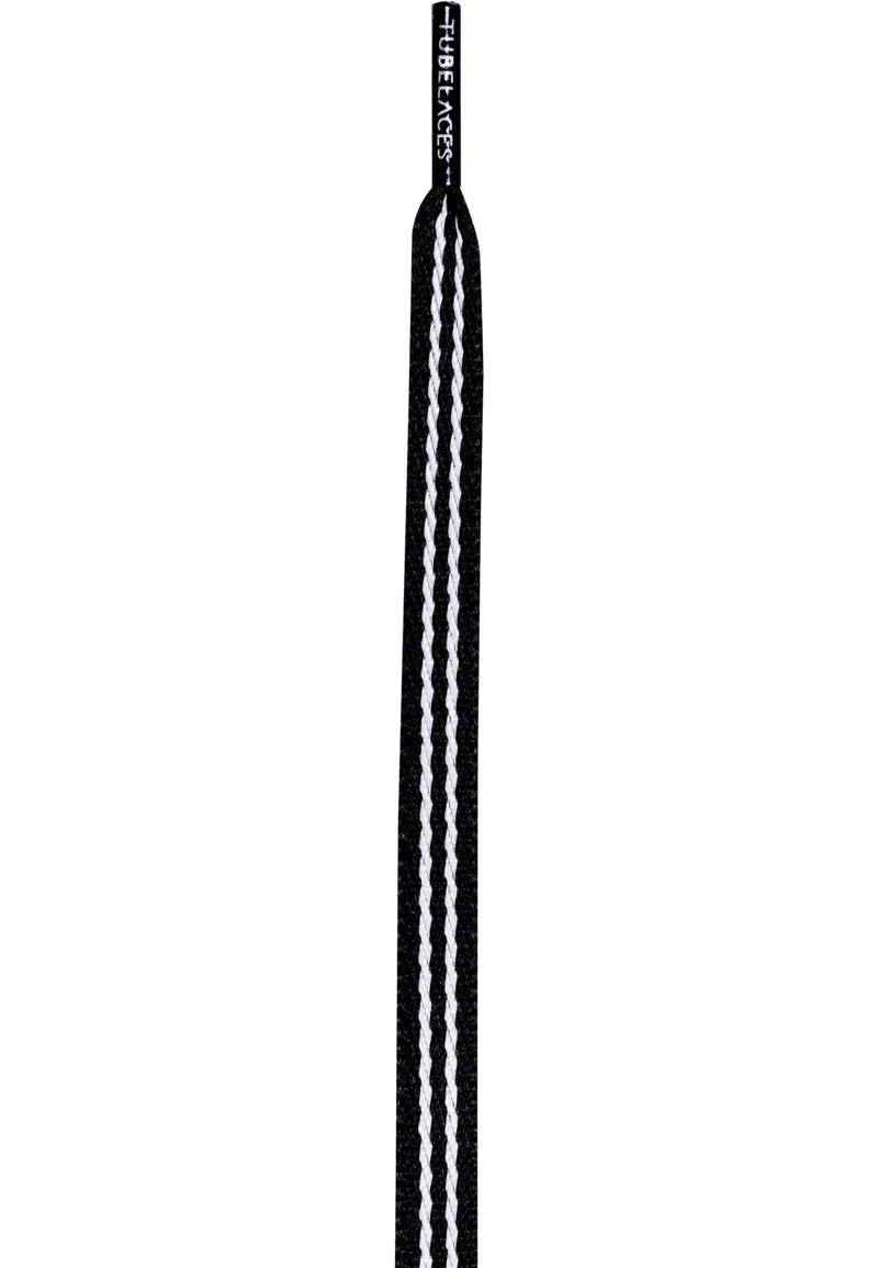White Flat Trill stripe/black one size