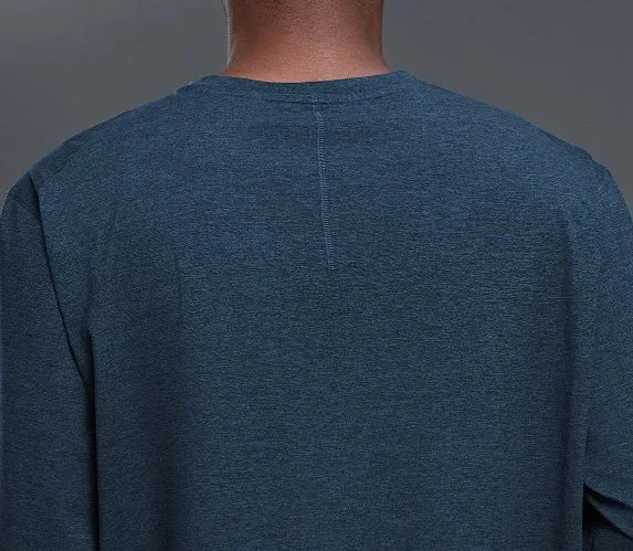 SPARK Men's Round Neck Versatile Long Sleeve Top FK033
