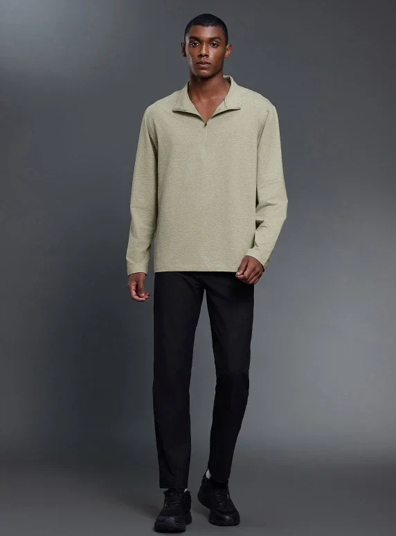 SPARK Men's Half-zip Versatile Long Sleeve Top FK032