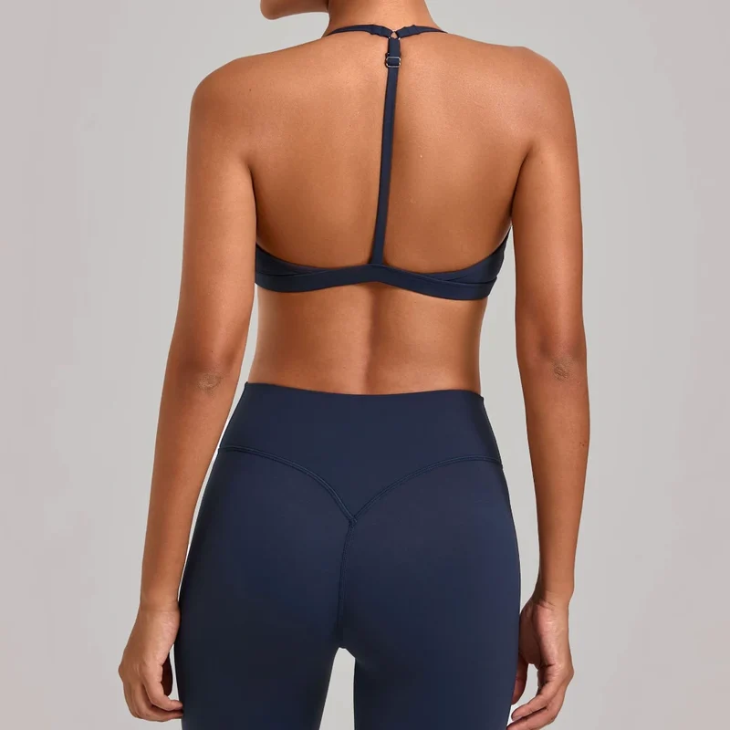 SPARK Women's Adjustable I-Shaped Back Yoga Sports Bra TF2713
