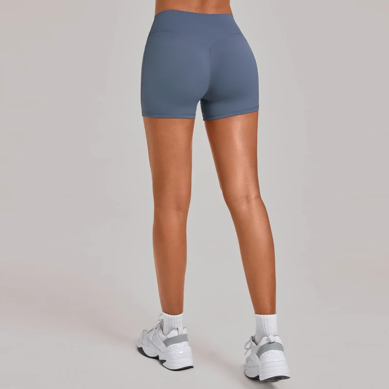 SPARK New Women's Tummy Control Yoga Fitness Shorts TF10160