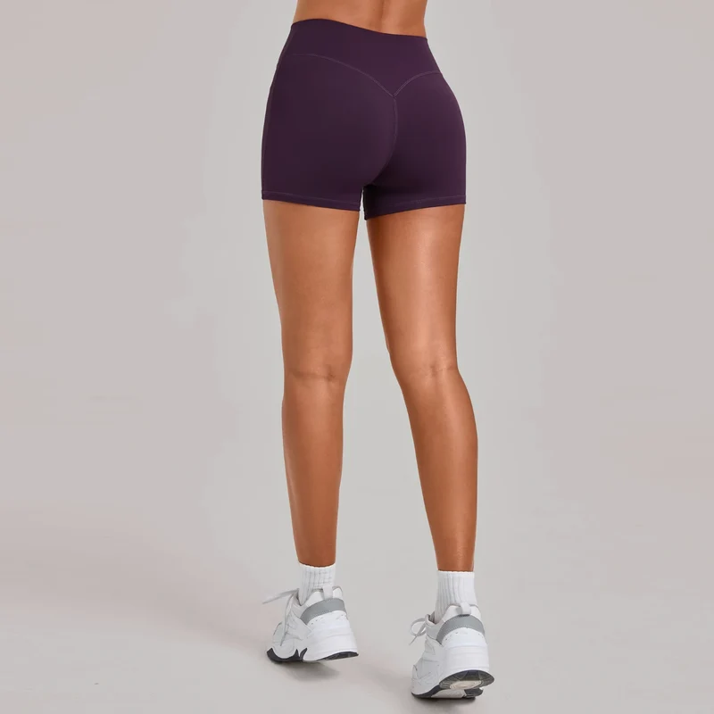 SPARK New Women's Tummy Control Yoga Fitness Shorts TF10160