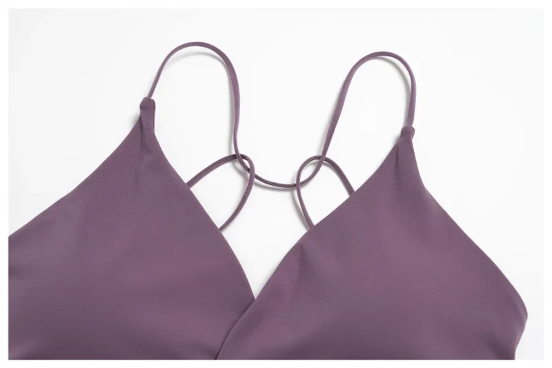 SPARK Women's V-neck Spaghetti Strap Yoga Tank Top ZC5544