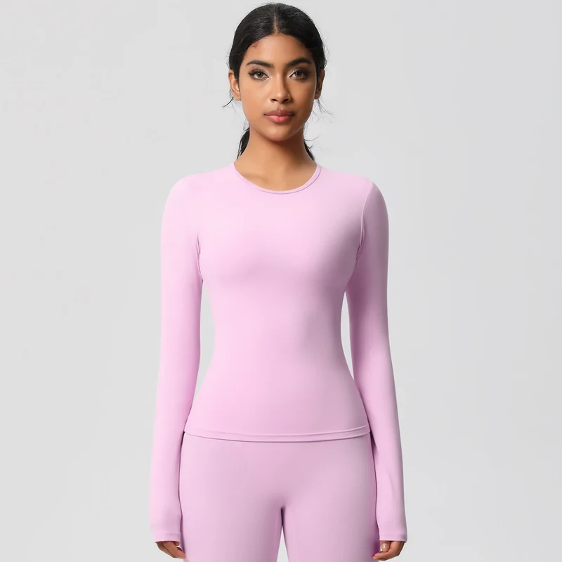 SPARK Normal Slim Yoga Fitness Long Sleeve Top LR7102