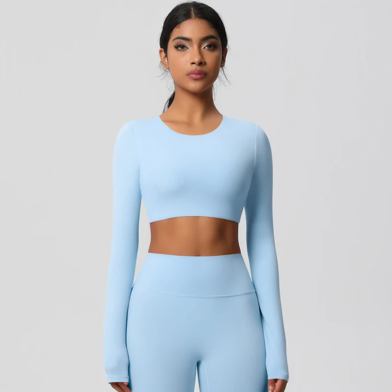 SPARK Workout Crop Top with Built in Bra LR7104