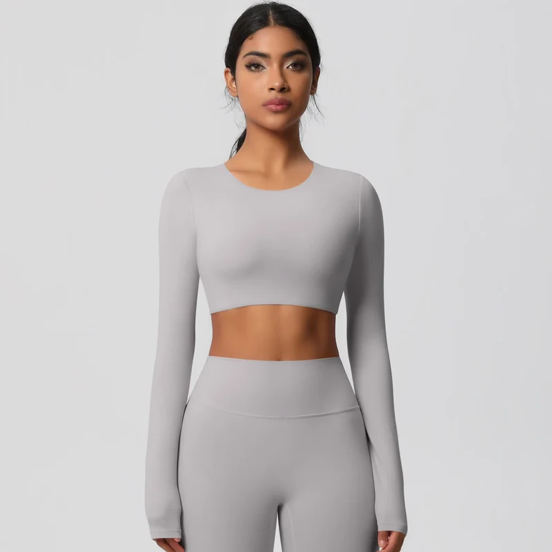 SPARK Workout Crop Top with Built in Bra LR7104