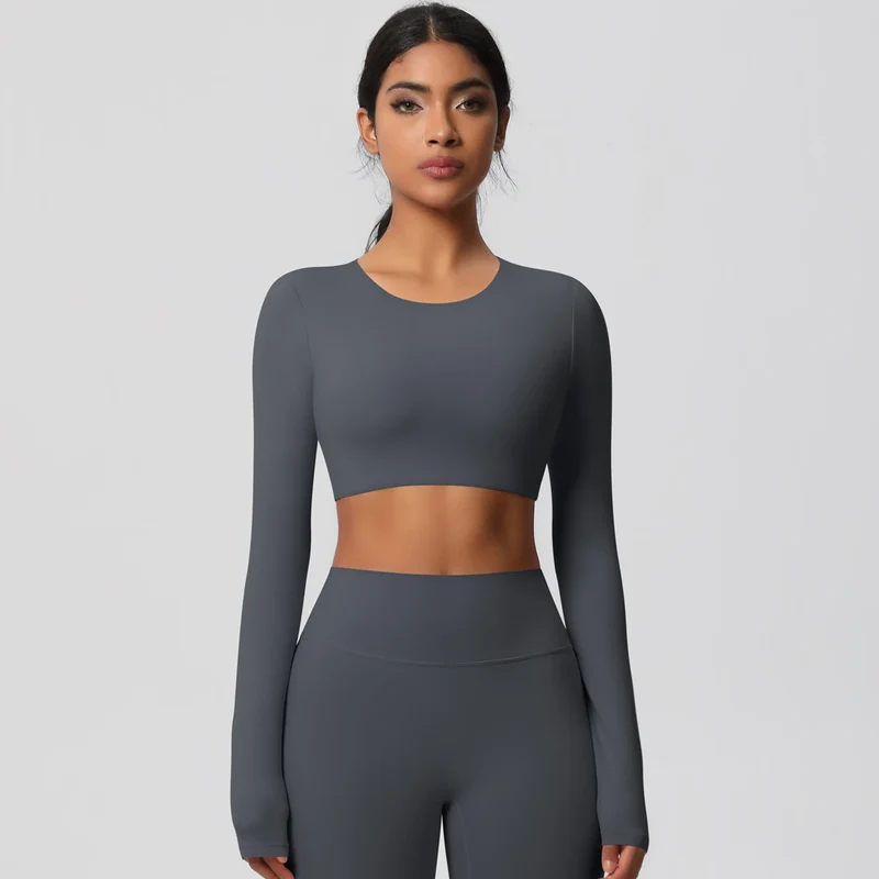 SPARK Workout Crop Top with Built in Bra LR7104