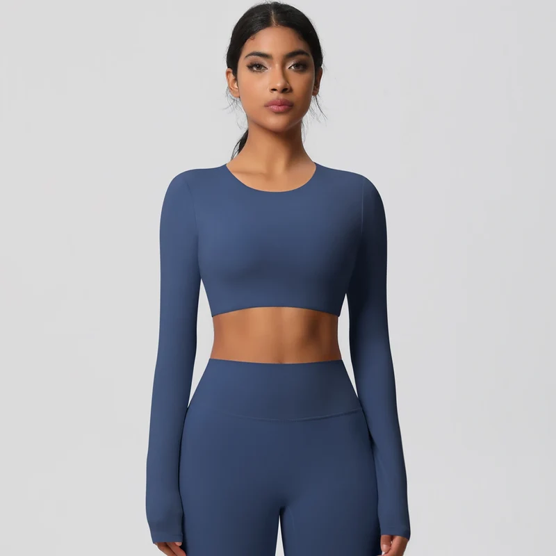 SPARK Workout Crop Top with Built in Bra LR7104