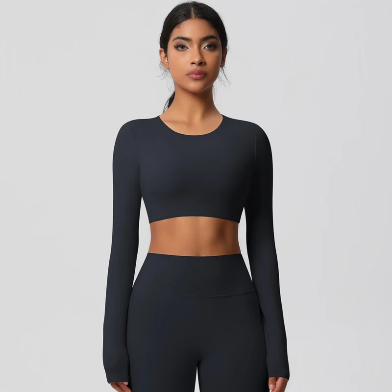 SPARK Workout Crop Top with Built in Bra LR7104