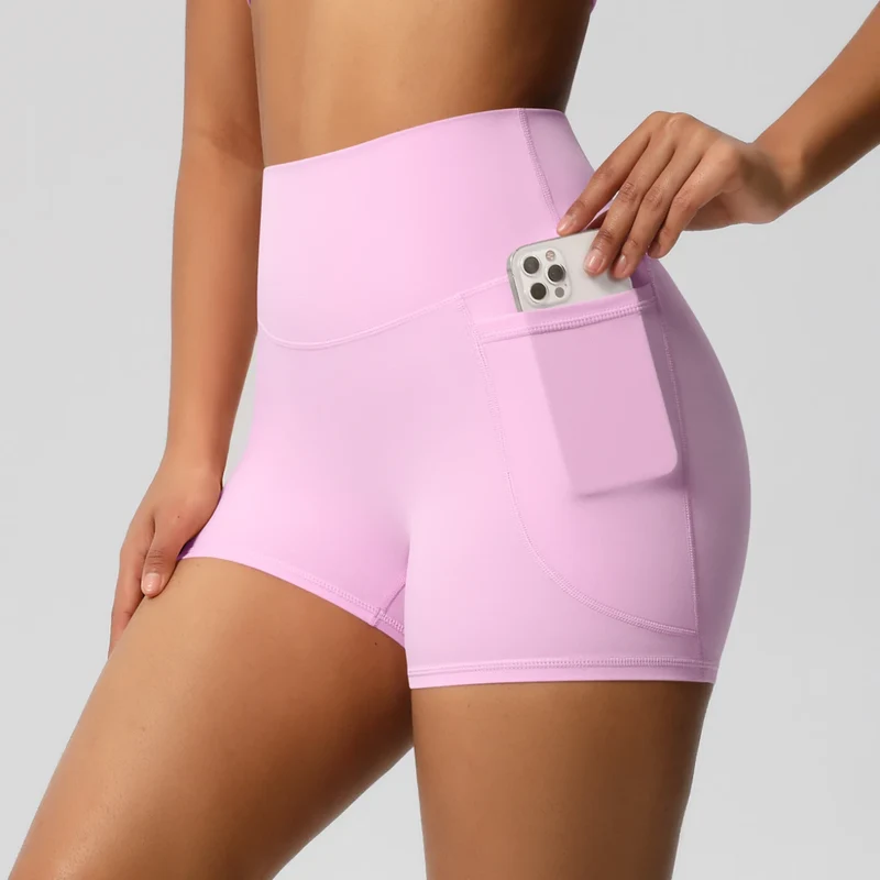 SPARK High Waist Yoga Short with Pockets LR7109