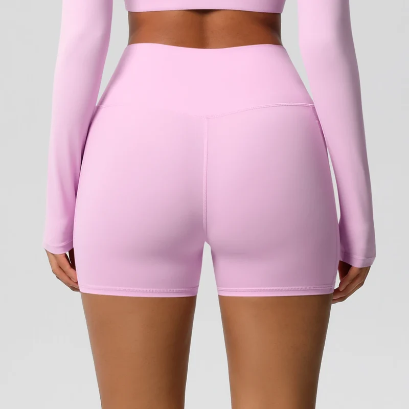 SPARK High Waist Yoga Short with Pockets LR7109