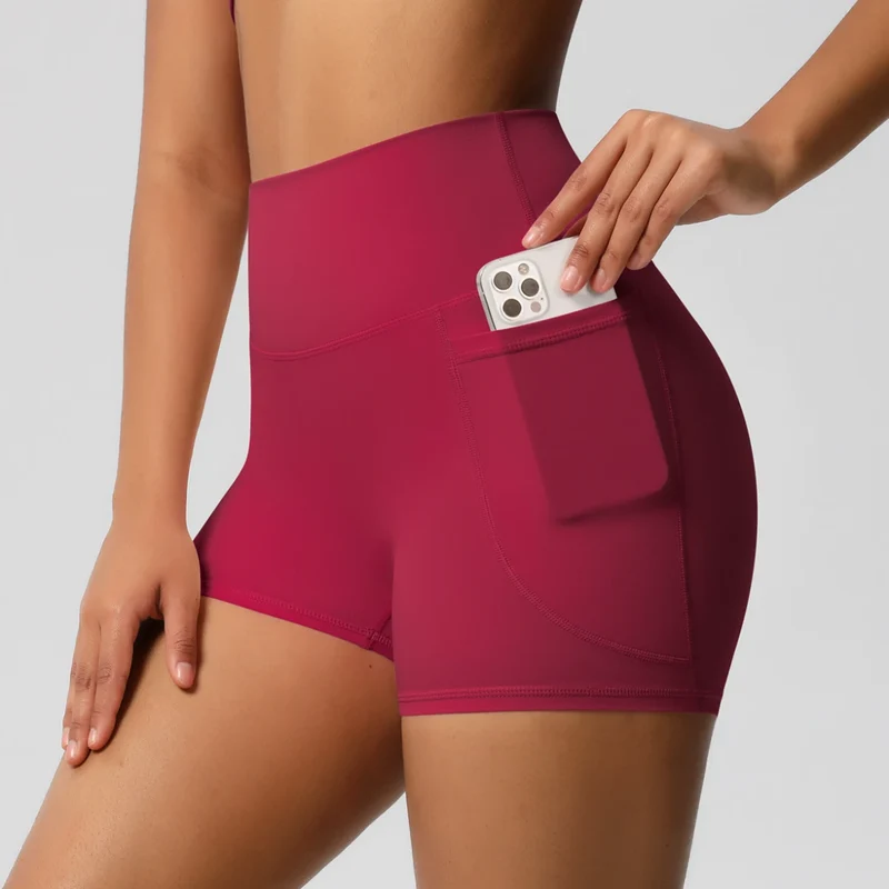 SPARK High Waist Yoga Short with Pockets LR7109