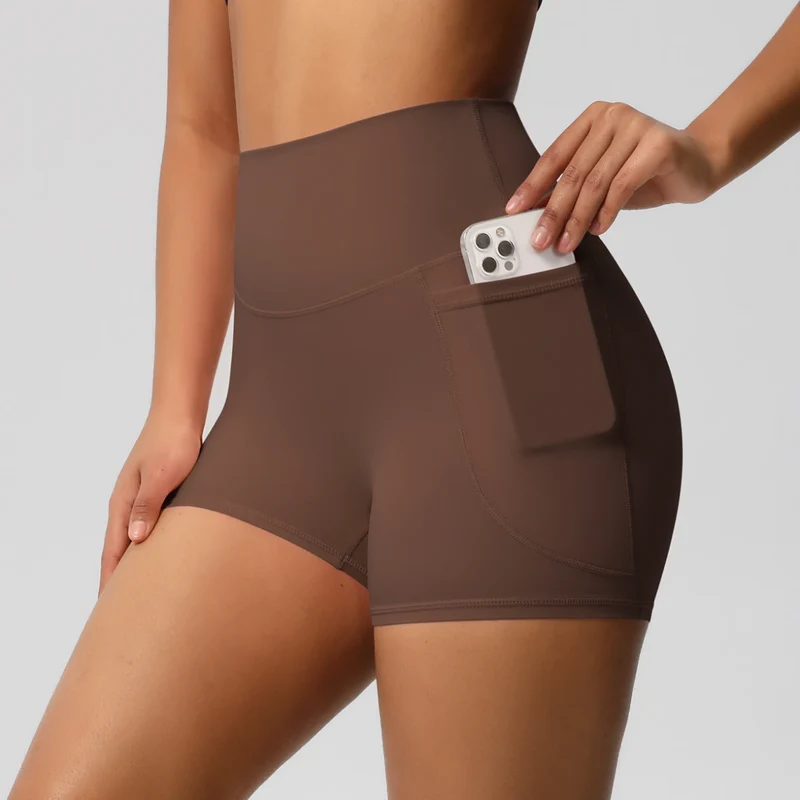 SPARK High Waist Yoga Short with Pockets LR7109