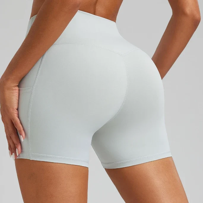 SPARK Women's Butt Lifting Yoga Shorts With Pocket FYD230