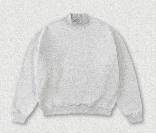 SPARK Half Turtleneck Loose Unisex Sweatshirt TH25810