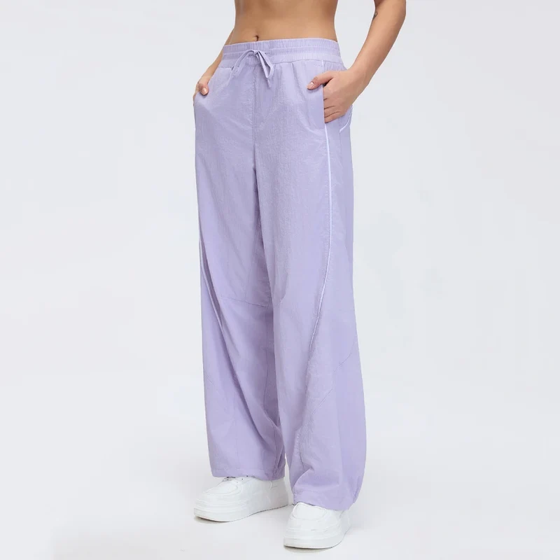SPARK Spring/Summer Loose Breathable Versatile Casual Pants DQ26019