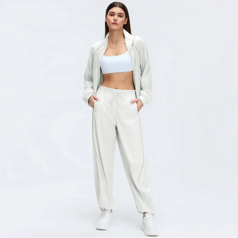 SPARK Spring/Summer Loose Breathable Versatile Casual Pants DQ26019