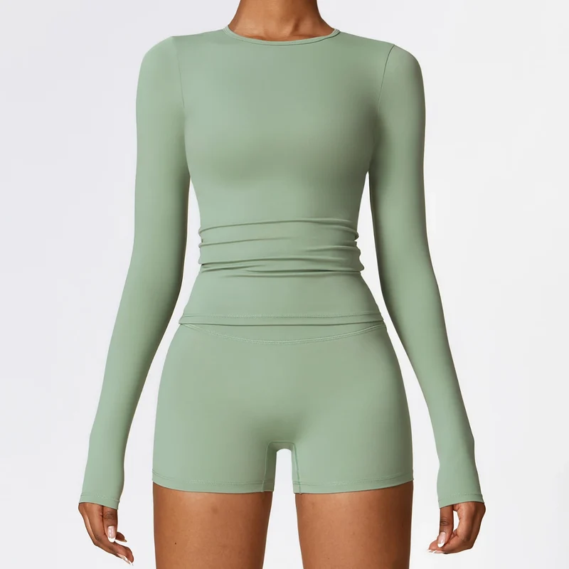 SPARK Normal Yoga Fitness Long Sleeve Top ZC8519