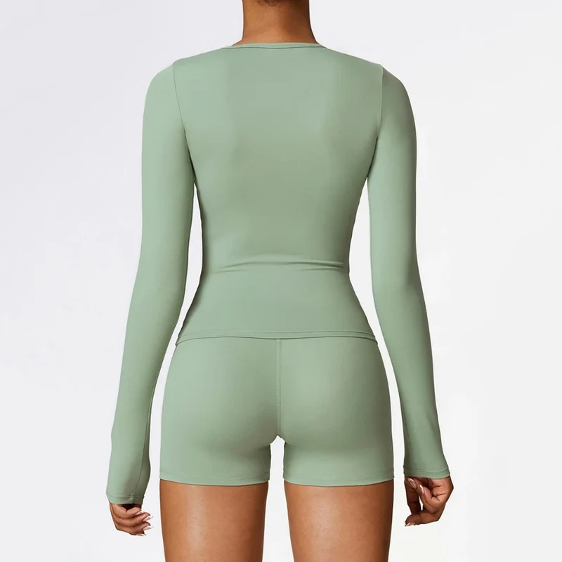 SPARK Normal Yoga Fitness Long Sleeve Top ZC8519