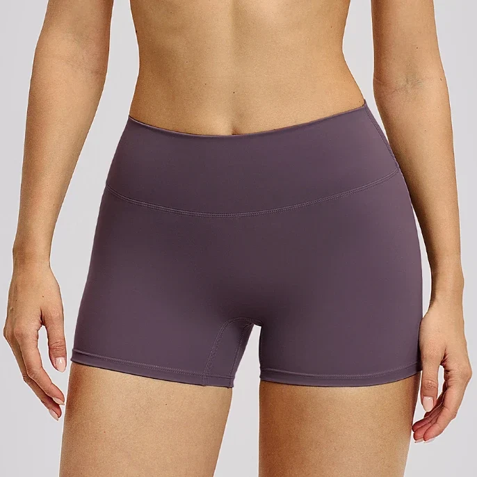 SPARK Simple High Waist Tummy Control Yoga Shorts ZC8519