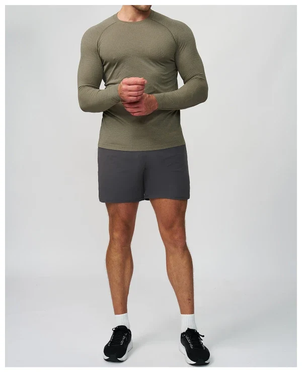 SPARK Men's Athletic Fitness Breathable Long Sleeve DD7752