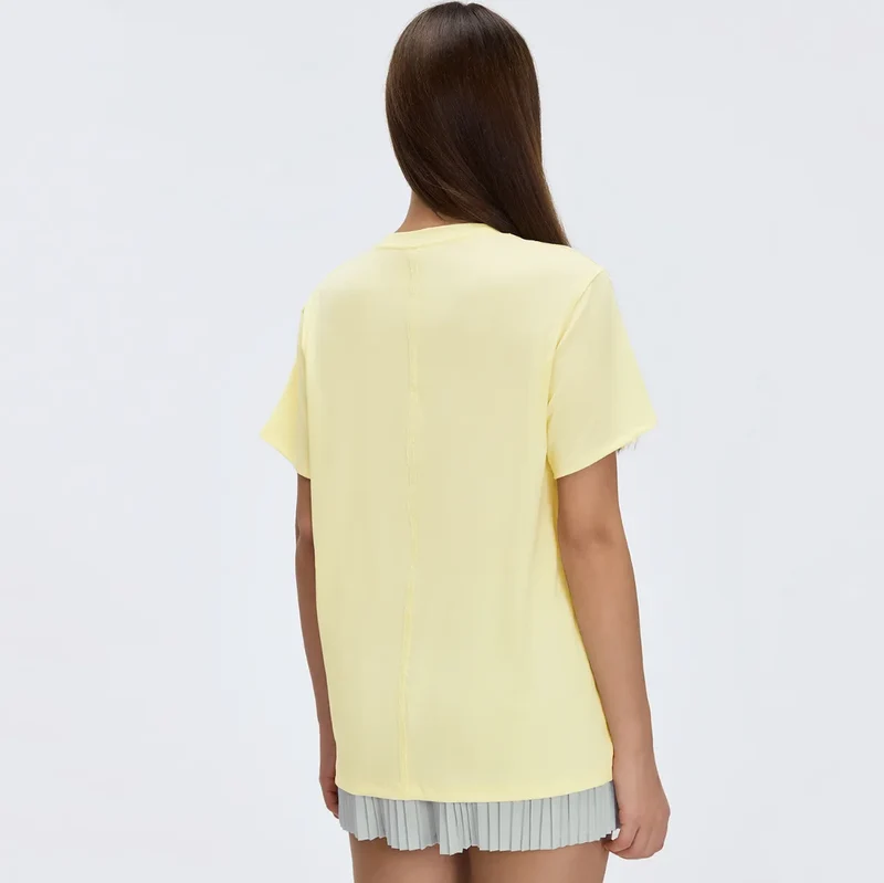 SPARK Women's Round Neck Short-sleeved Sports T-shirt DQ26088