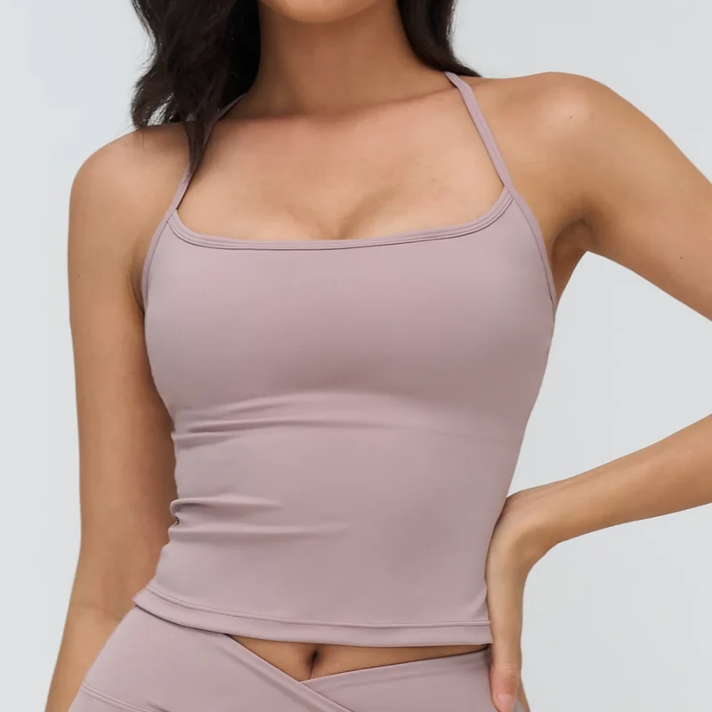 SPARK Halter Neck Yoga Tank Top with Racerback ZC4518