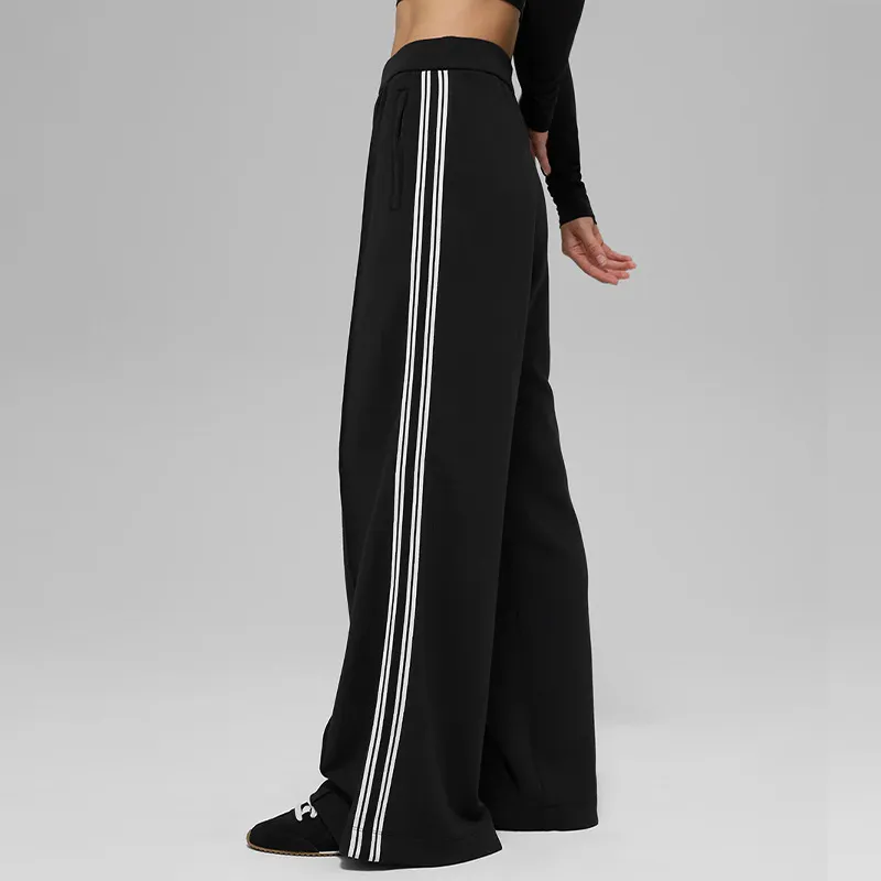 SPARK Women's Modal Air Layer Anti-Pilling Wide-Leg Casual Sports Pants QY6608