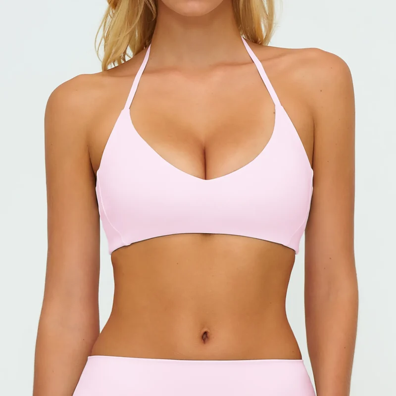 SPARK Women's Adjustable Halter Neck Yoga Bra ZC5529