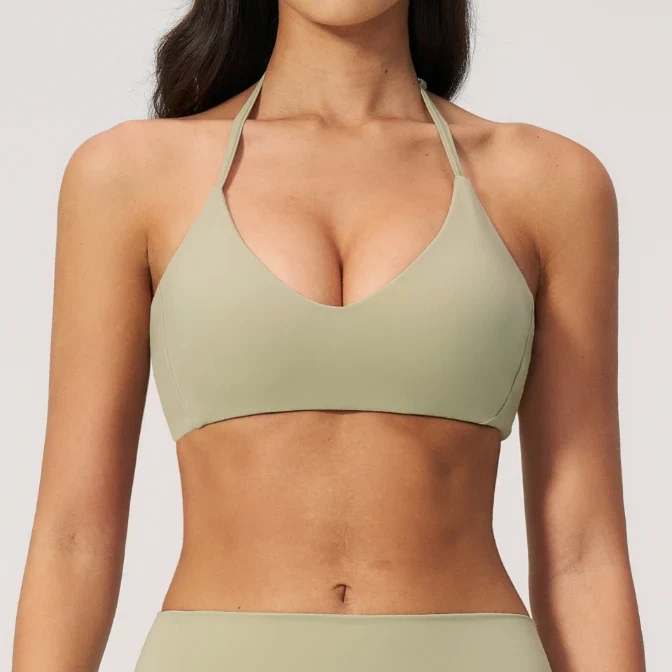 SPARK Women's Adjustable Halter Neck Yoga Bra ZC5529