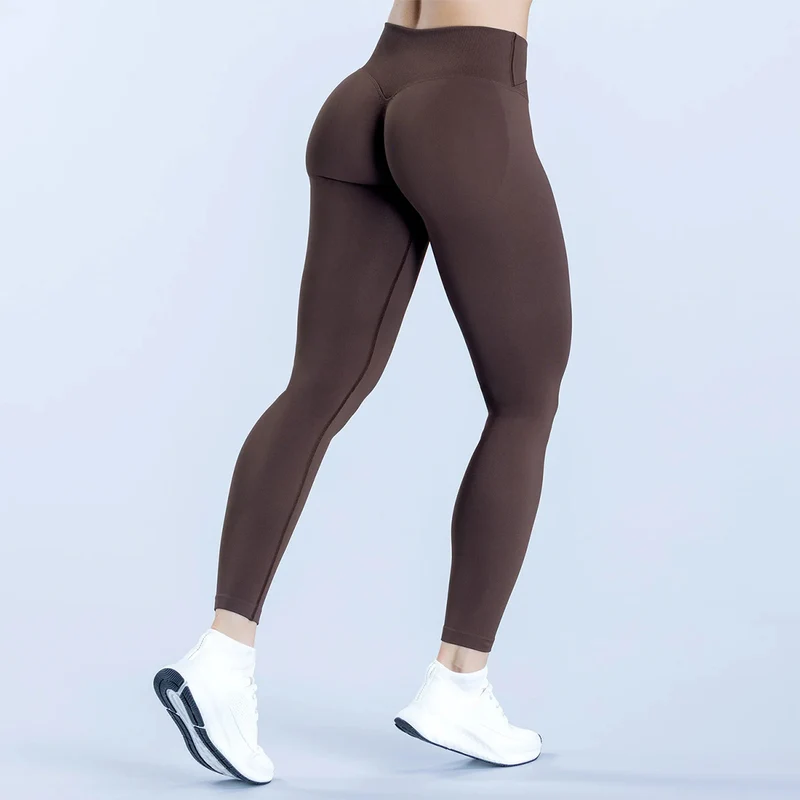 SPARK Seamless Cross Waist Hip Lift Yoga Pants RXW3011
