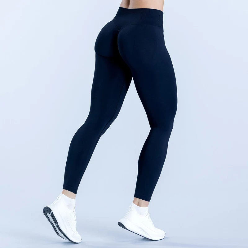 SPARK Seamless Cross Waist Hip Lift Yoga Pants RXW3011