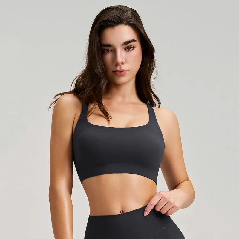 SPARK Women's Yoga Cross-strap Sports Bra RQ023