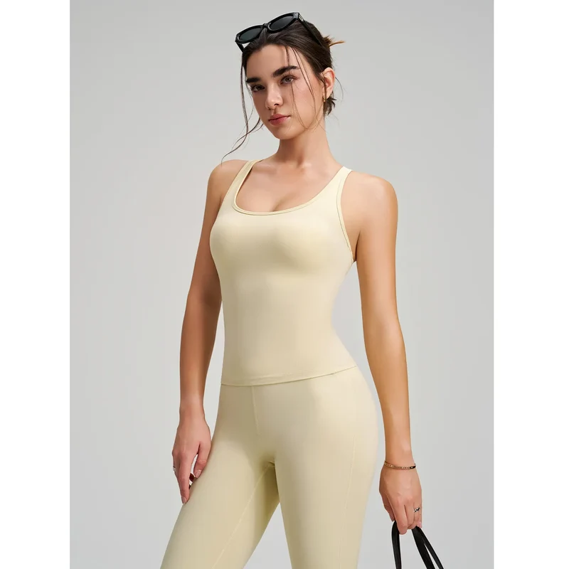 SPARK Women's Yoga Special Back Design Sports Vest RQ030