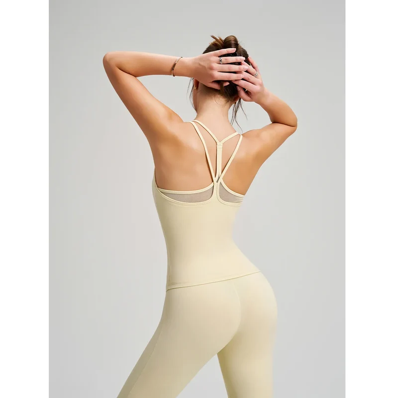 SPARK Women's Yoga Special Back Design Sports Vest RQ030