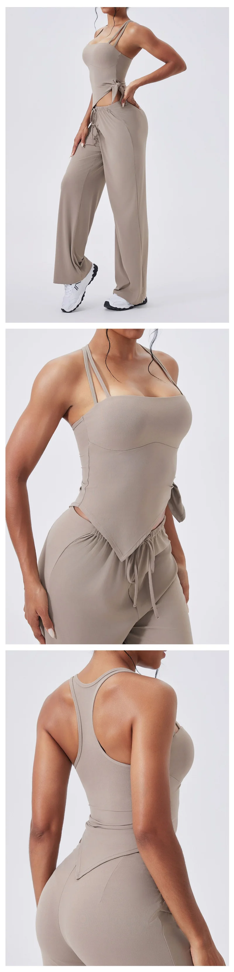 SPARK Special Double Straps Racerback Yoga Tank Top CY3290