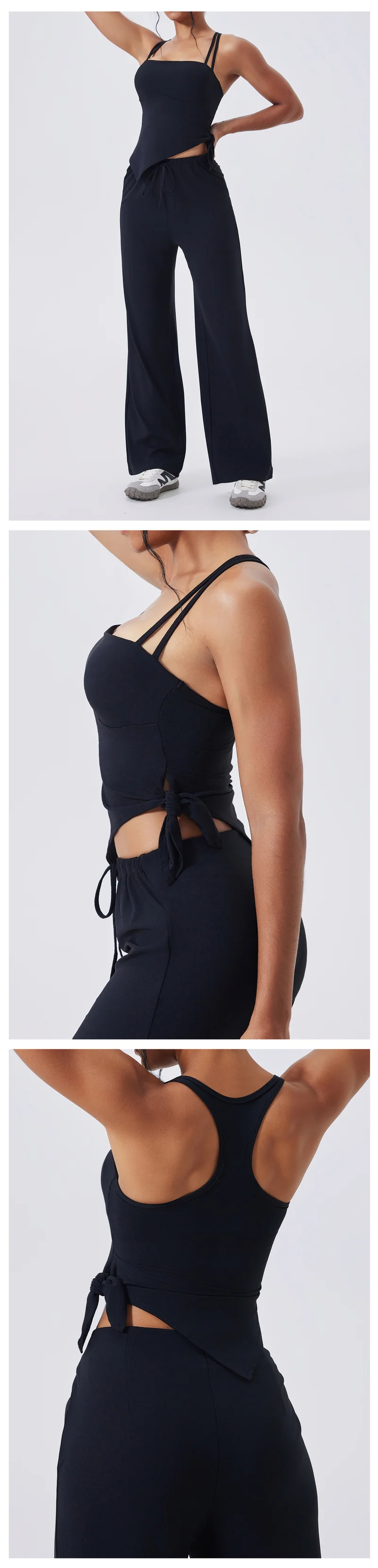 SPARK Special Double Straps Racerback Yoga Tank Top CY3290