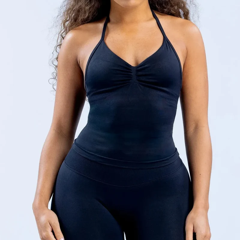 SPARK Seamless Halter Neck Sports Vest for Women RXW3003