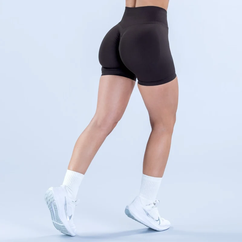 SPARK Seamless Lycra Fabric Yoga Fitness Shorts OD3198