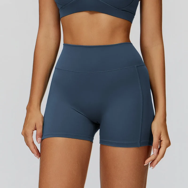 SPARK Back Waist Scrunch Shorts for Women ZC9308