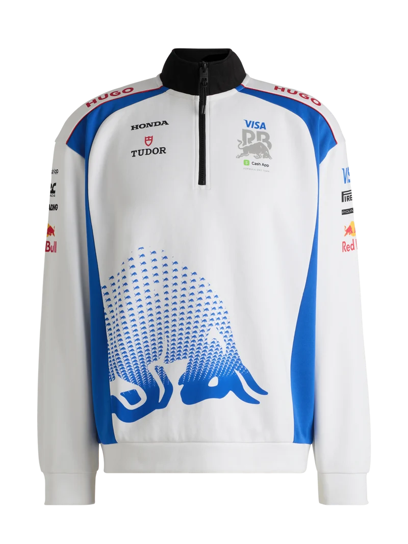 Visa Cash App Racing Bulls Replica Half-Zip Pullover